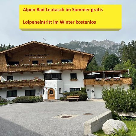 W4 Haus Ganghofer Apartamento Leutasch Exterior foto